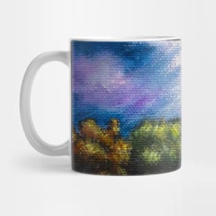 Dramatic sky landscape Mug